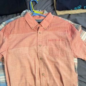 Ocean current casual button down shirt